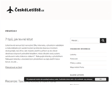 Tablet Screenshot of ceskeletiste.cz